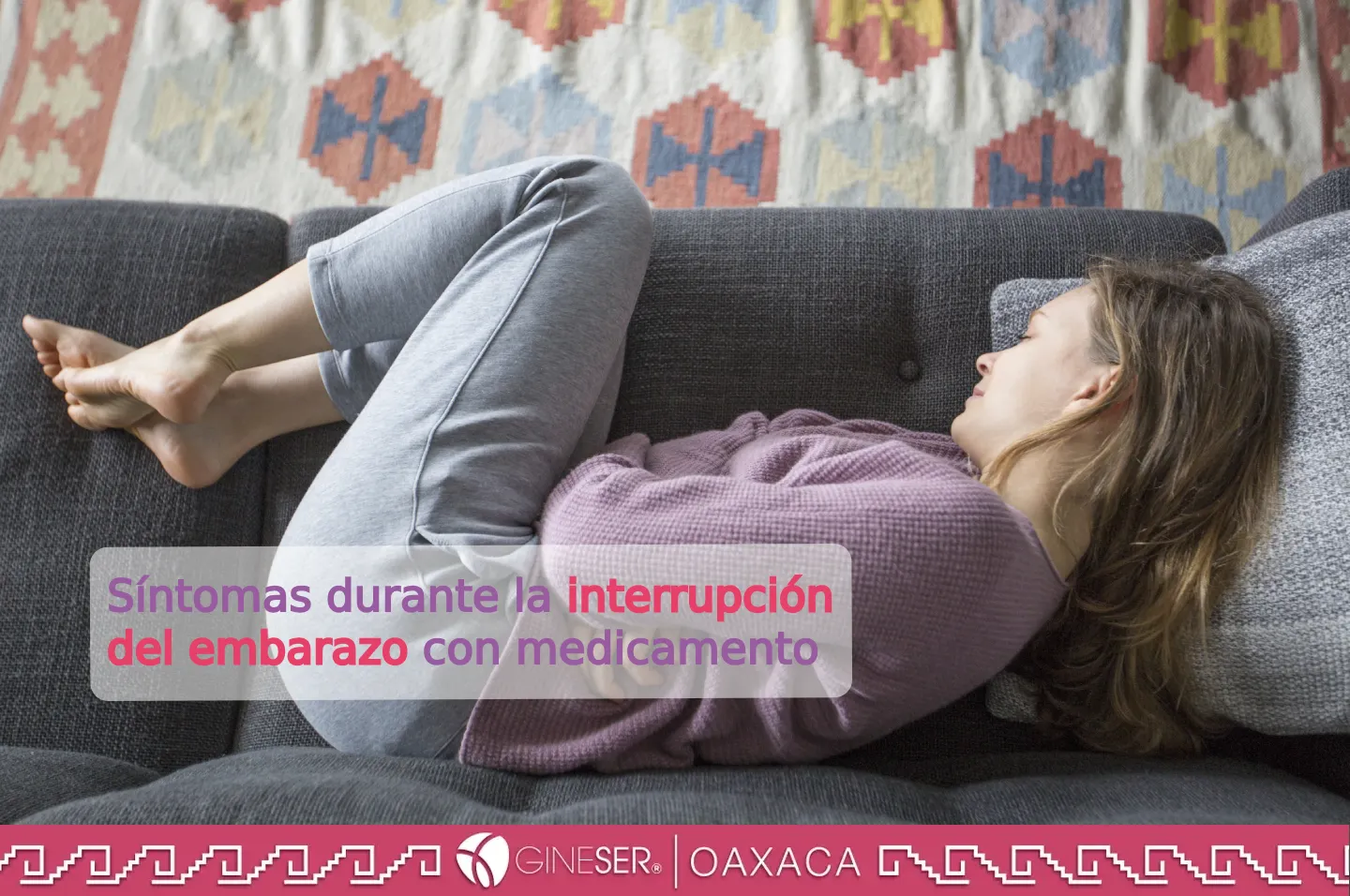 Síntomas durante la interrupción del embarazo con medicamento